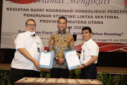  Buka Rakor Percepatan Penurunan Stunting Lintas Sektoral, Musa Rajekshah Optimis Target Stunting 14% Tercapai